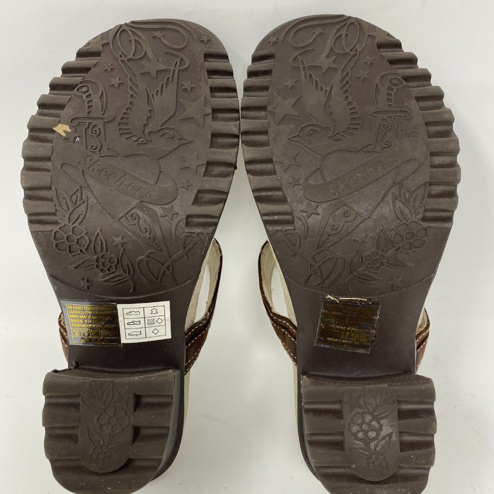 Sketchers Women’s Wedge Sandals Size 8 - Picture 10 of 14